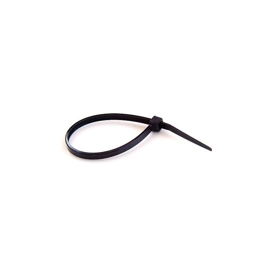 ABRACADEIRA DE NYLON 3,6*200mm 100UN/PCT PRETO