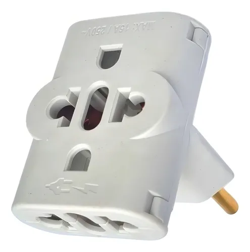 ADAPTADOR DE TOMADAS T BENJAMIM 2P 10A