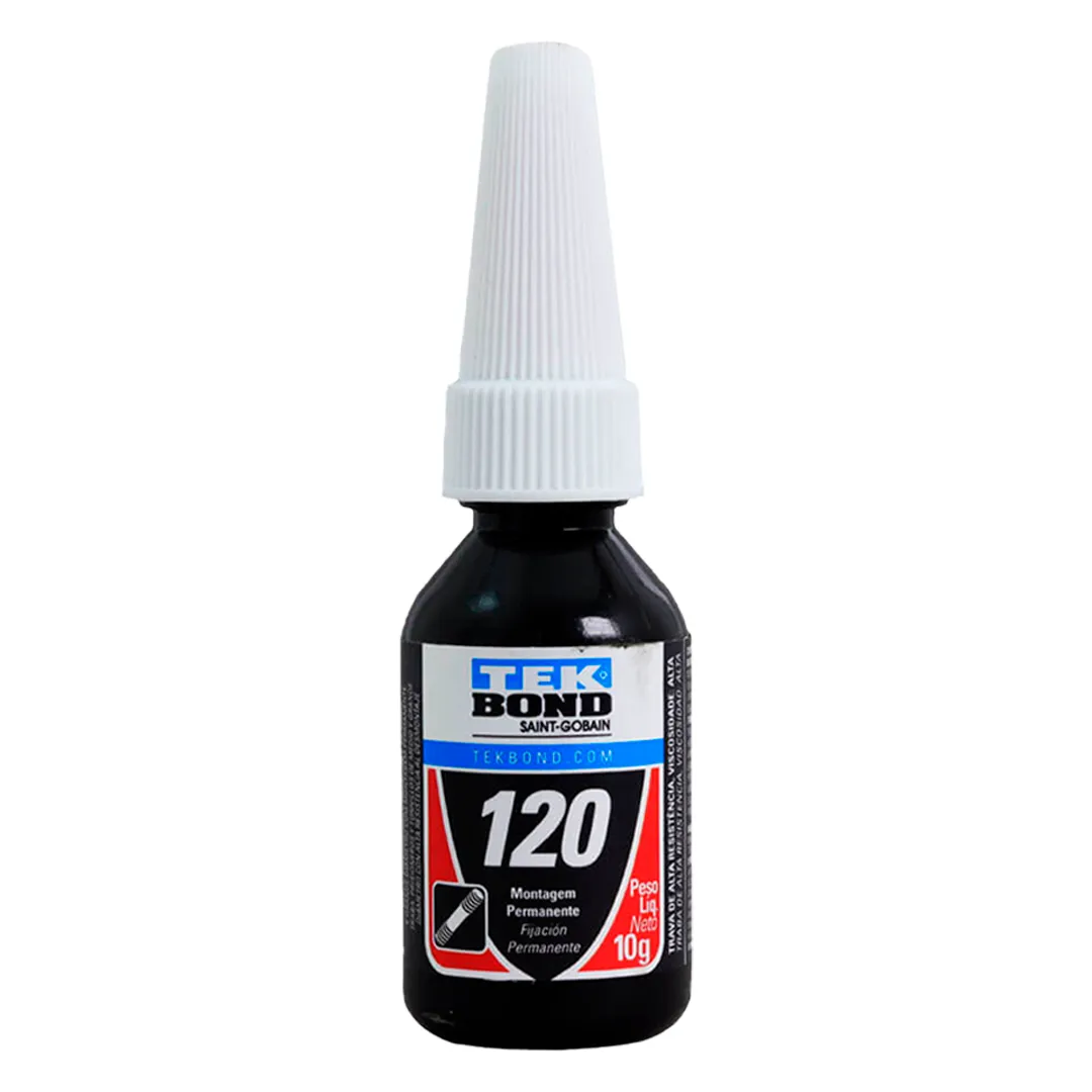 ADESIVO ANAEROBICO TRAVA PARAFUSO 120 VERM 10G TEK BOND