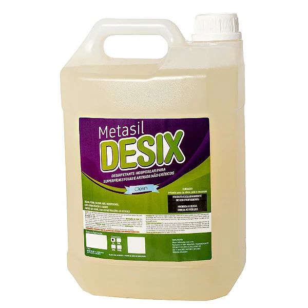 DESINFETANTE BACTERICIDA DESIX CLEAN 5 LITROS