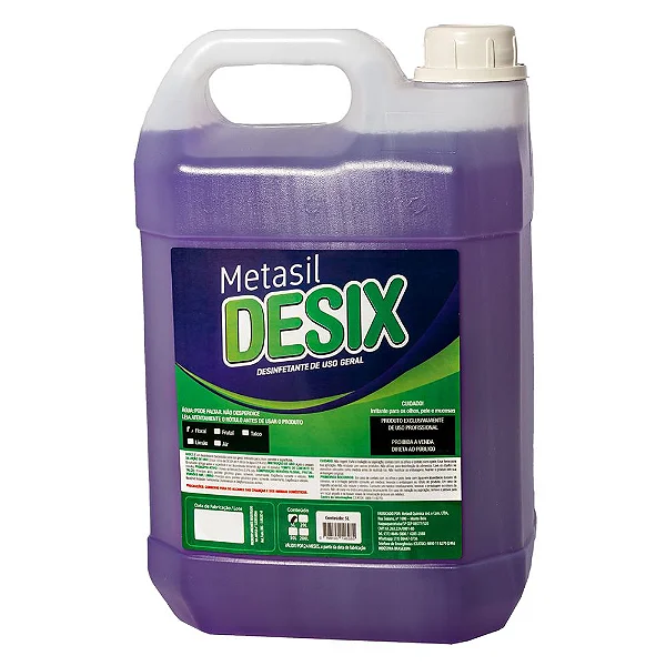 DESINFETANTE BACTERICIDA DESIX FLORAL 5 LITROS
