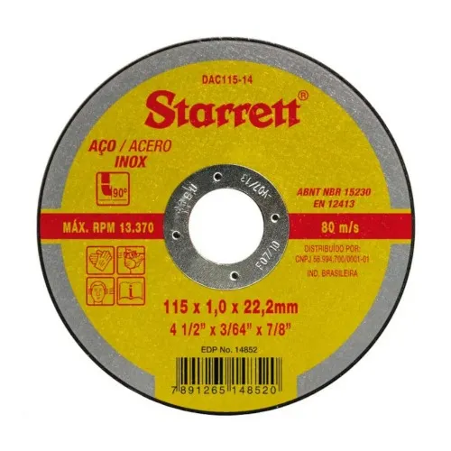 DISCO CORTE 115,0X1,0X22,2 DAC115-14STAR