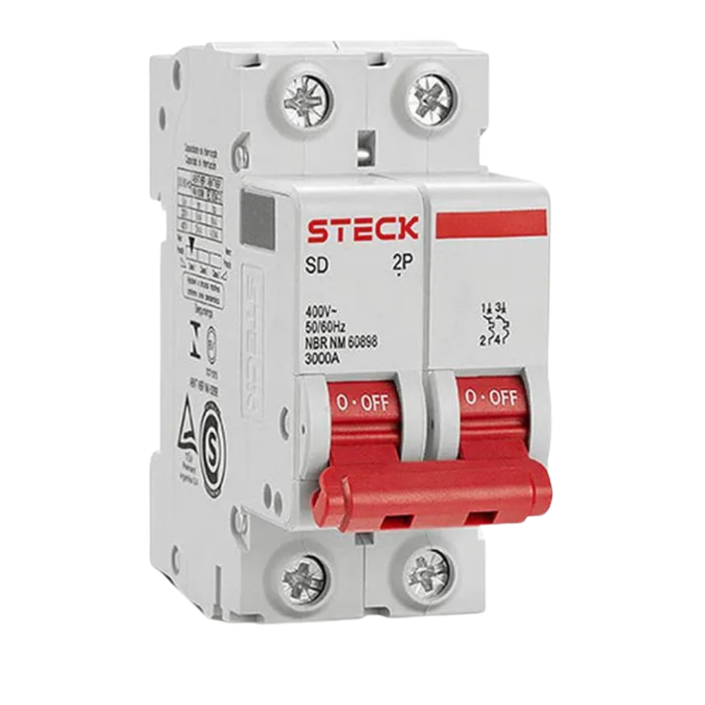 DISJUNTOR BIPOLAR 10A STECK - C10