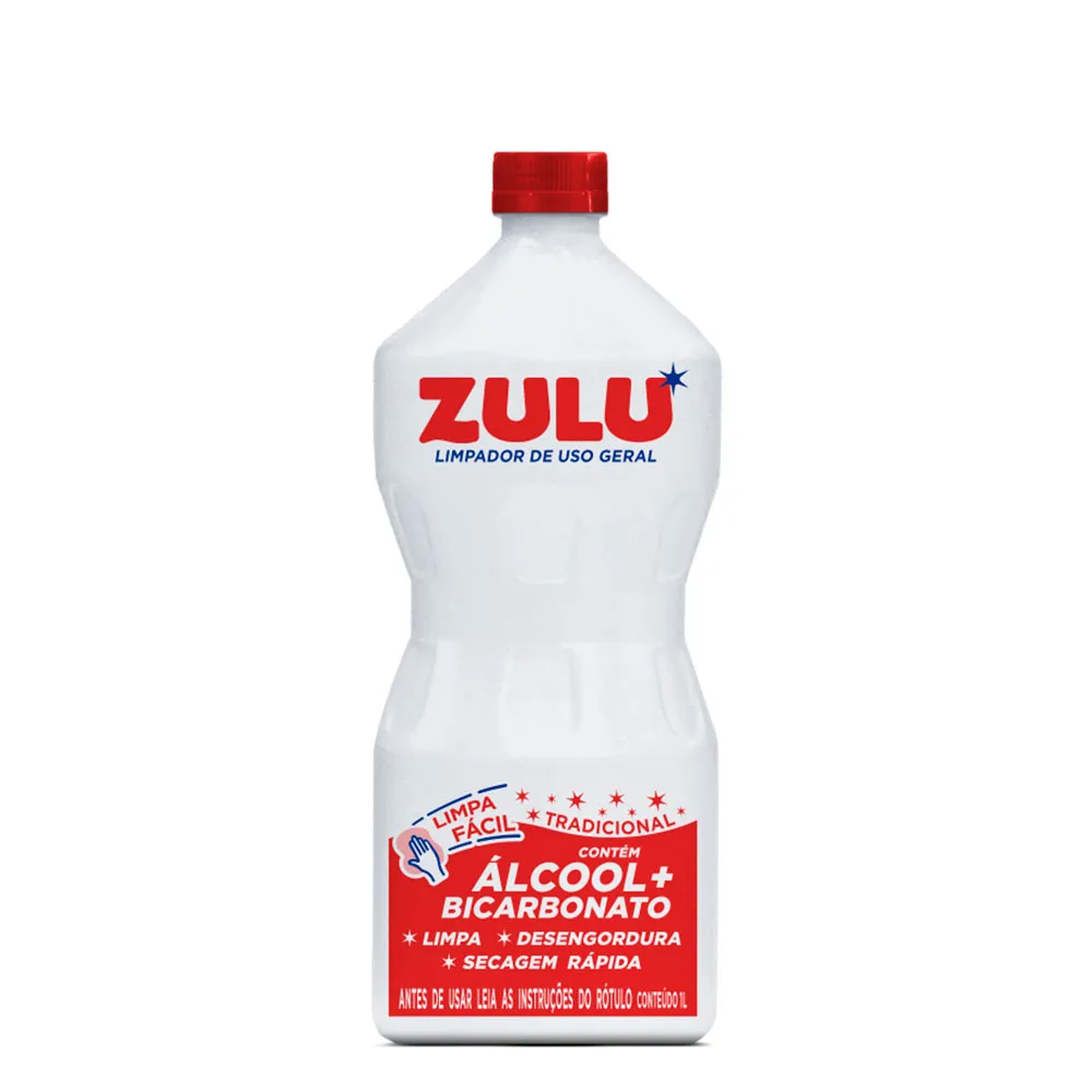 ALCOOL+BICARBONATO LIQUIDO ZULU 1L