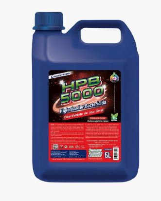 HPB 5000 HIGIENIZADOR BACTERICIDA - 5L AR DA TERRA
