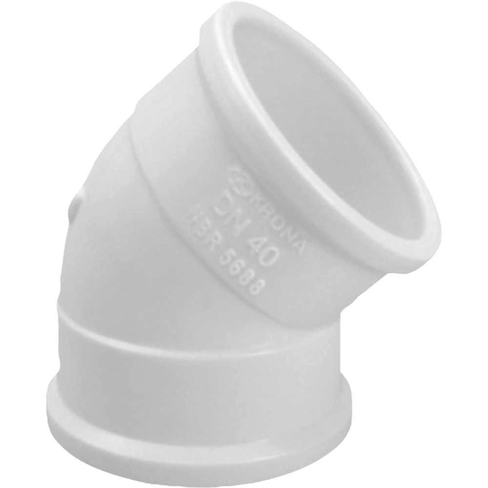 JOELHO 45G ESGOTO DN 40 611 KRONA