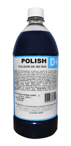 LIMPA ALUMINIO POLISH D+ 1 LITRO