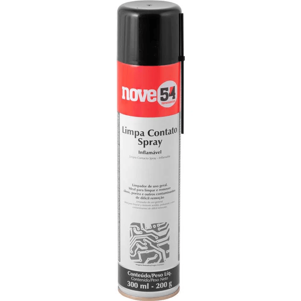 LIMPA CONTATO SPRAY 300 ML/200G INFLAMAVEL NOVE54