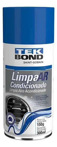 Limpador de ar condicionado, carro novo, 300 ml / 150 g, spray, TEKBOND