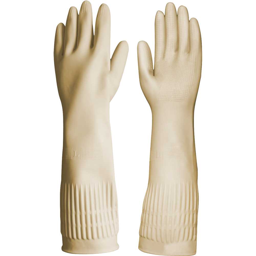 LUVA LATEX RANHURADA TAM 9 LV-LRN IMBAT