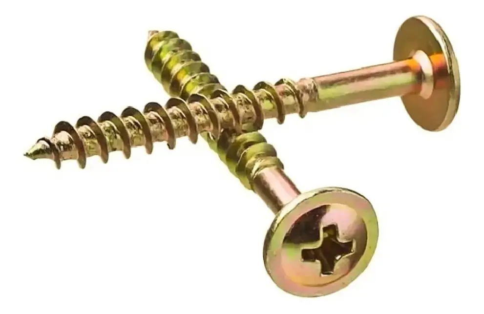 PARAFUSO FLANGEADO PHILLIPS BICROMATIZADO Medida:4,0 x 45