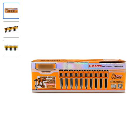 PINOS PARA CONCRETO EM PENTE INGCO 27MM X 2.9MM CAIXA COM 1000 UN (COMPAT CCNLI9005)