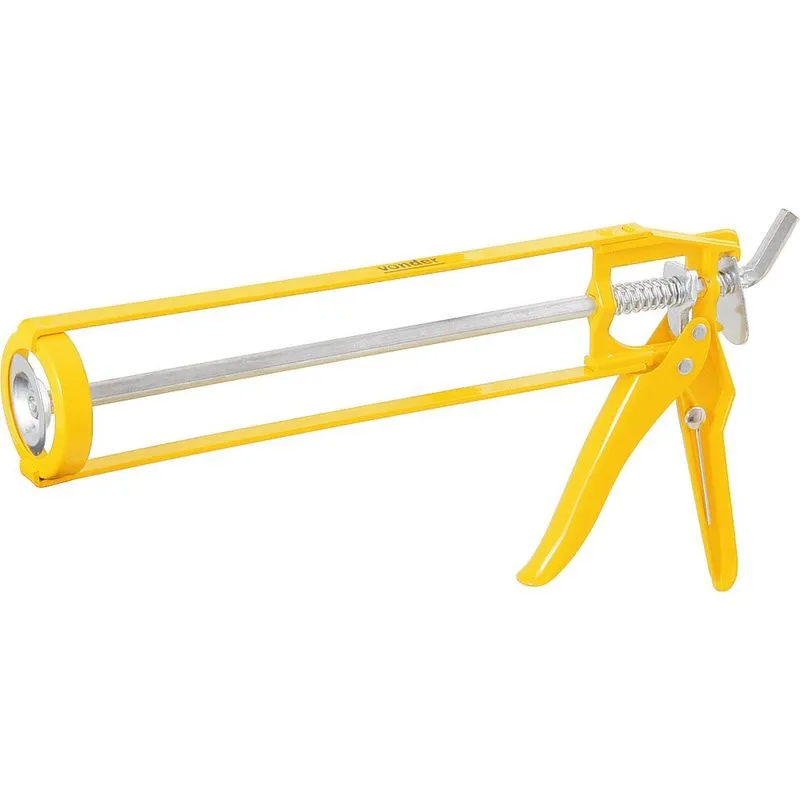 PISTOLA APLICADOR MANUAL P/SILICONE AMARELO 9" GB59211 MB TOOLS/MILENIO BRASIL