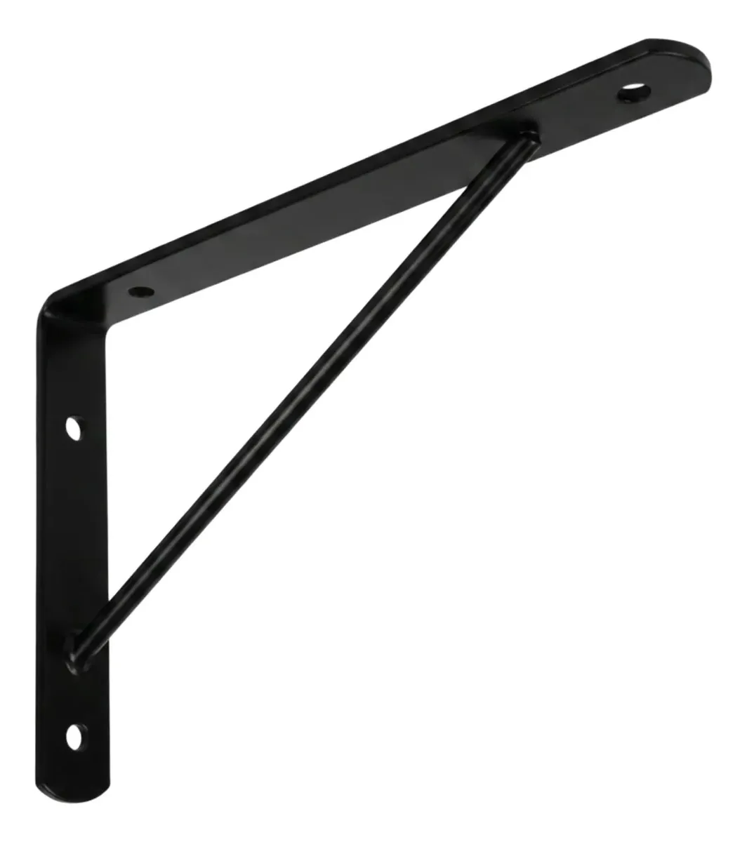 SUPORTE MÃO FRANCESA MÉDIO TAMANHO:15CM;COR:PRETO