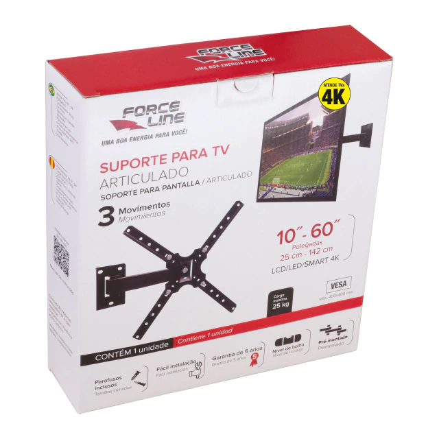 SUPORTE PARA TV ARTICULADO 10' 60'