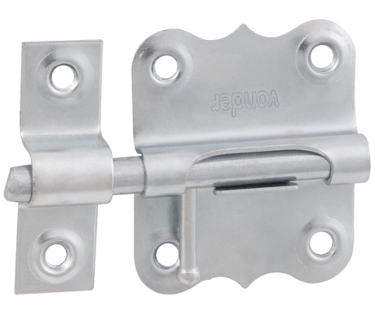 Tarjeta fio redondo zincada 76 mm, VONDER
