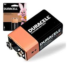 BATERIA 9V C/1 UN DURACELL