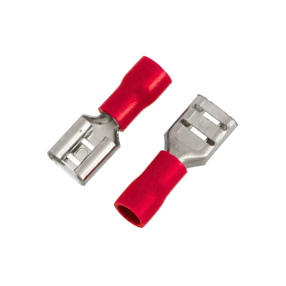 TERMINAL PRE ISOLADO FEMEA Cor:VERMELHO