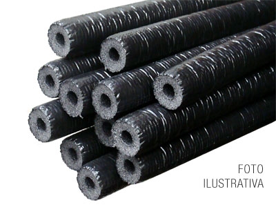 TUBEX BLINDADO BLINDADO PRETO 3/4" 2M