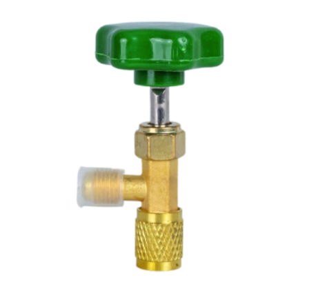 VALVULA P/ LATAS GAS FC-337 PADRAO LATAS 7/16" 27F UNF FRIVE