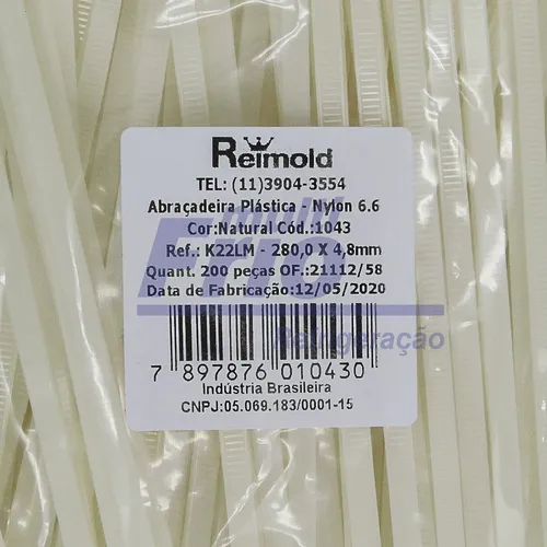 ABRAC. T50R C/ 200 PCS 20 CM BCA K22