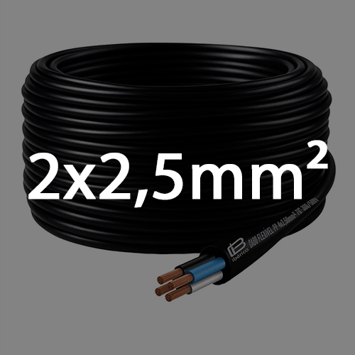 CABO PP FLEXIVEL 2X2.50MM² 70C 300500V PT