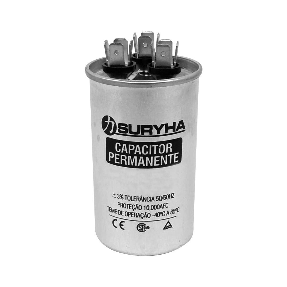 CAPACITOR DUPLO SURYHA 30+5MF 380V